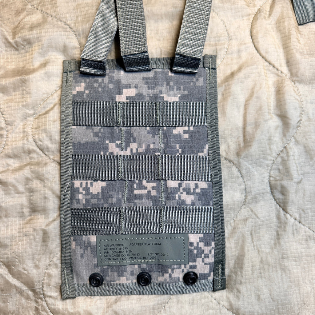 NEW - US Military ACU Air Warrior Adapter Platform MOLLE