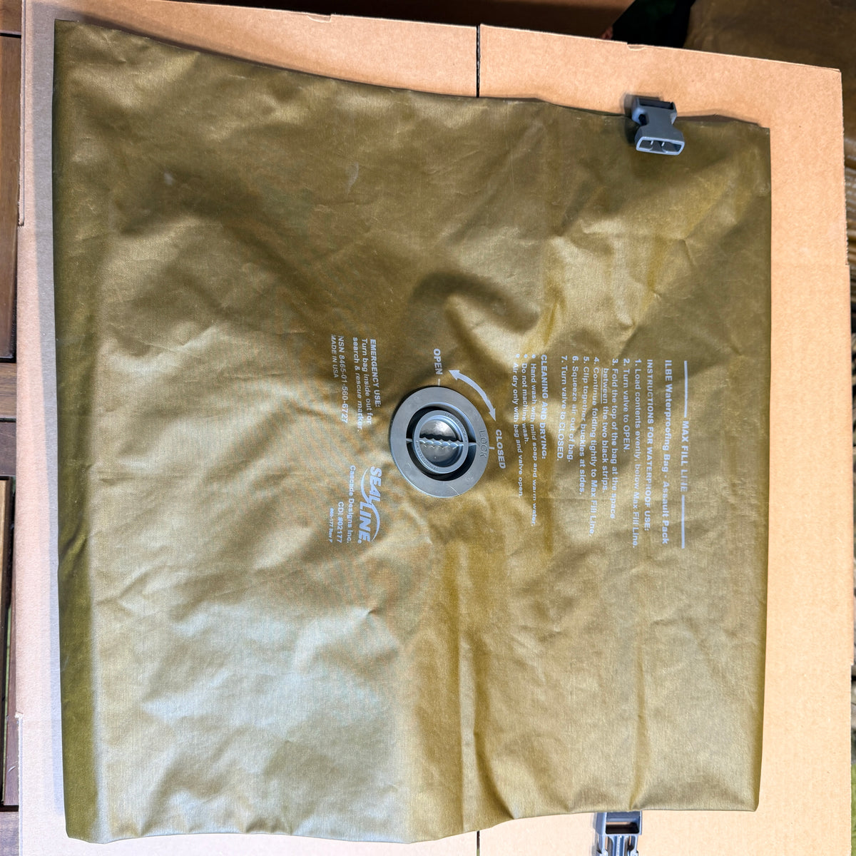 USMC 56L dry bags