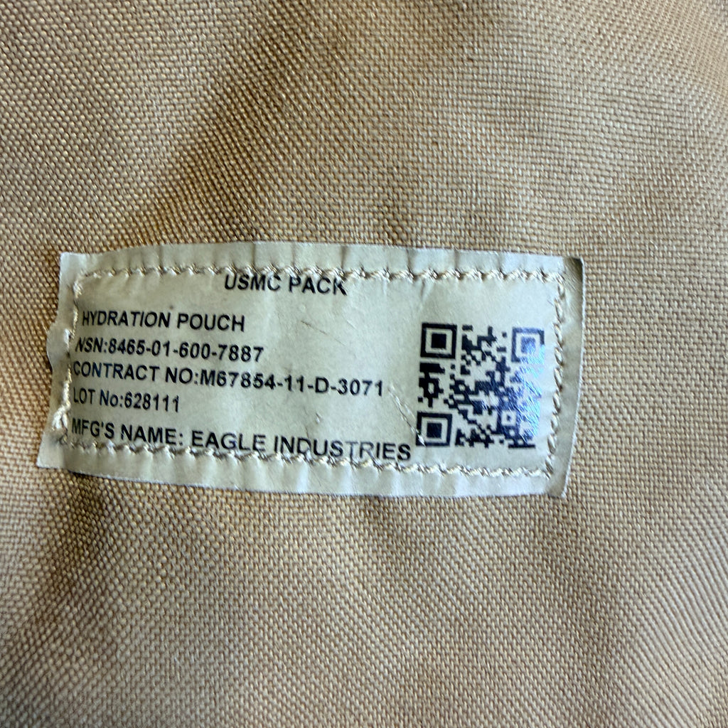 USMC Hydration pouch. No Bladder