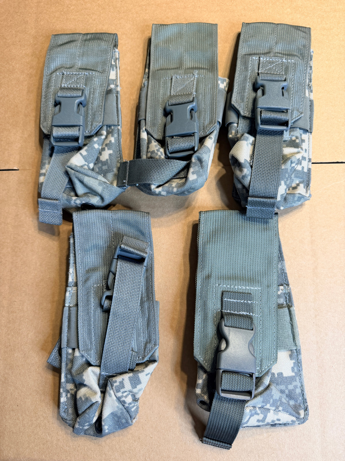 ACU Double Mag pouch set of 5