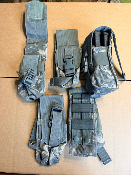 ACU Double Mag pouch set of 5