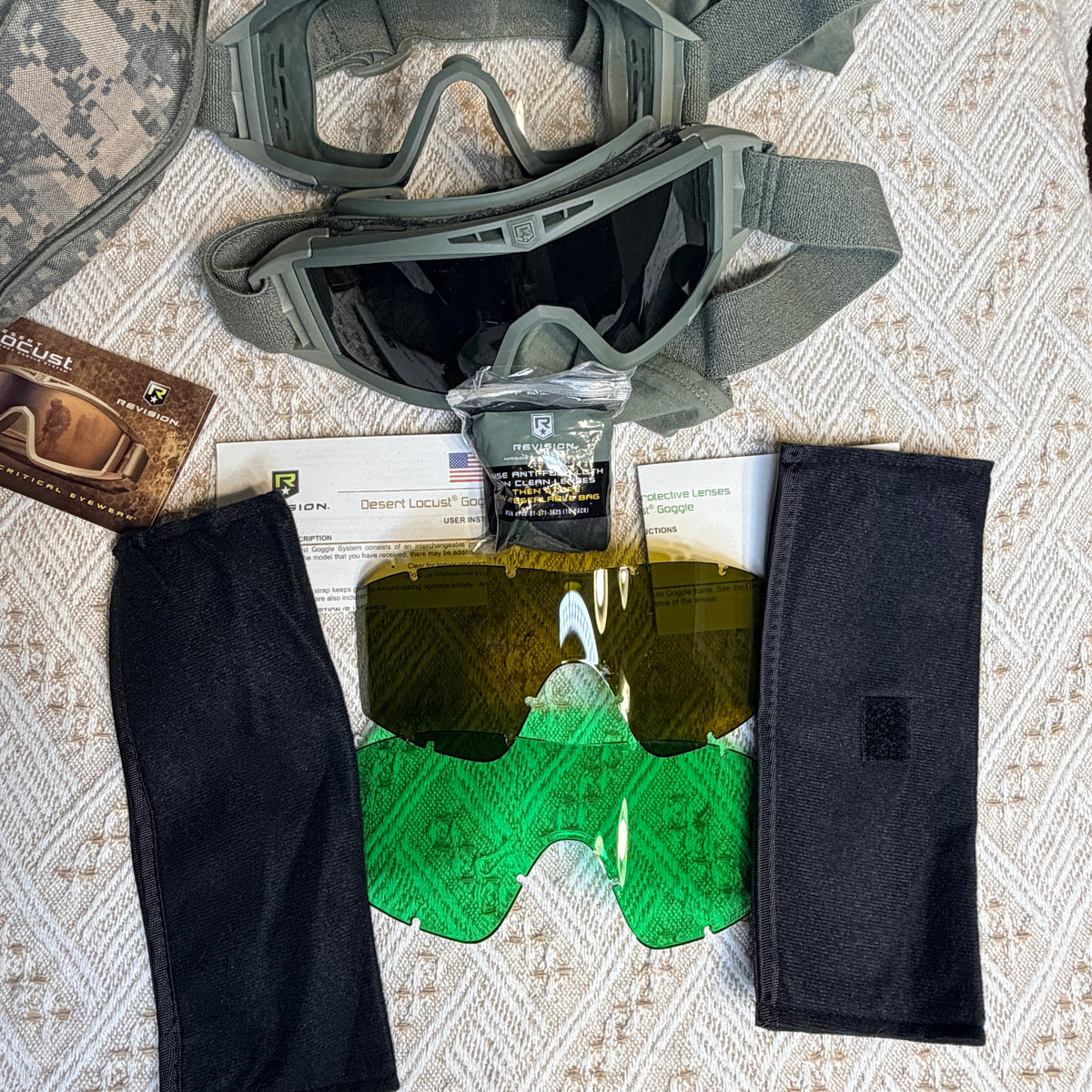 Locus Revision Goggles with ACU storage case
