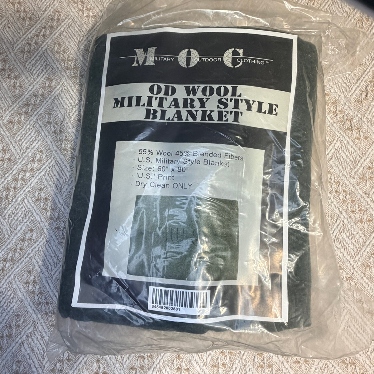 M.O.C. Wool Blanket - New