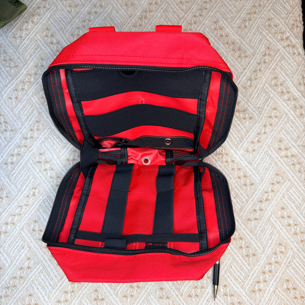 Individual First Aid Kit (IFAK) RED. Molle