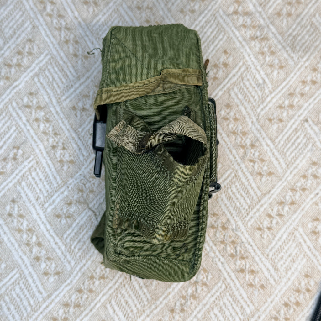 USGI OD Green Alice 3 Mag pouch with 2 grenade pouches