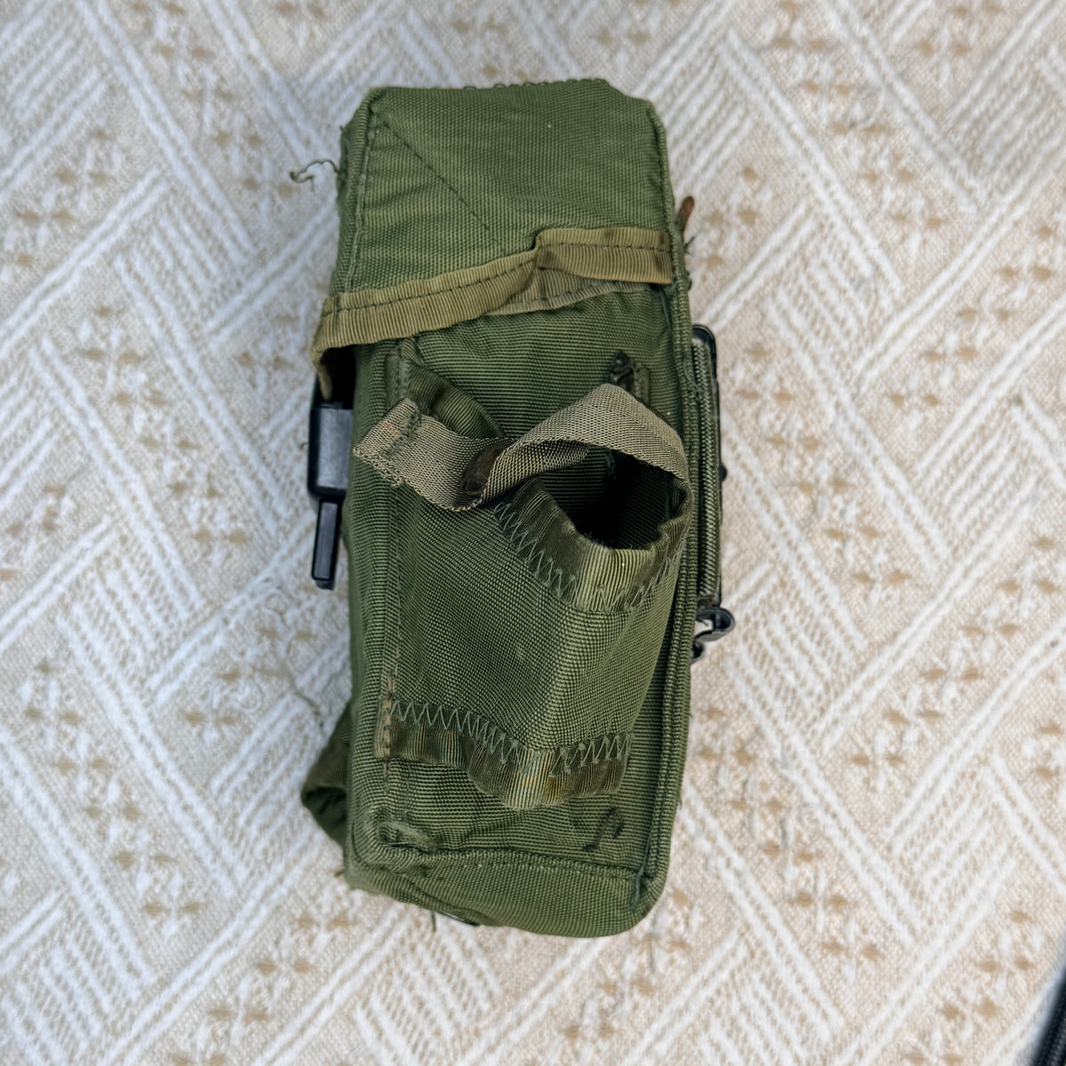 USGI OD Green Alice 3 Mag pouch with 2 grenade pouches