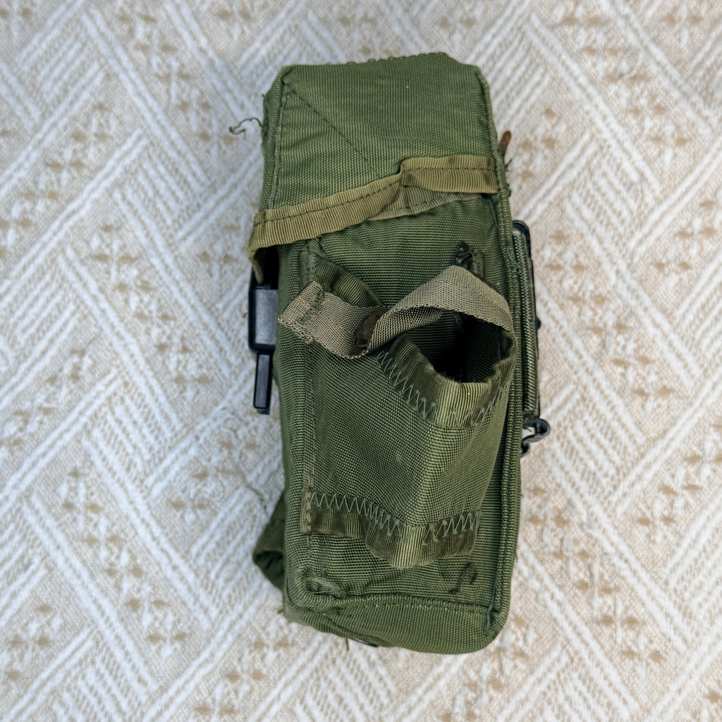 USGI OD Green Alice 3 Mag pouch with 2 grenade pouches