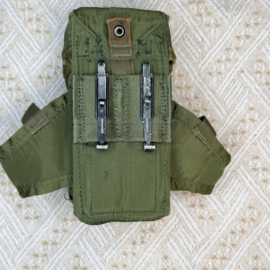 USGI OD Green Alice 3 Mag pouch with 2 grenade pouches