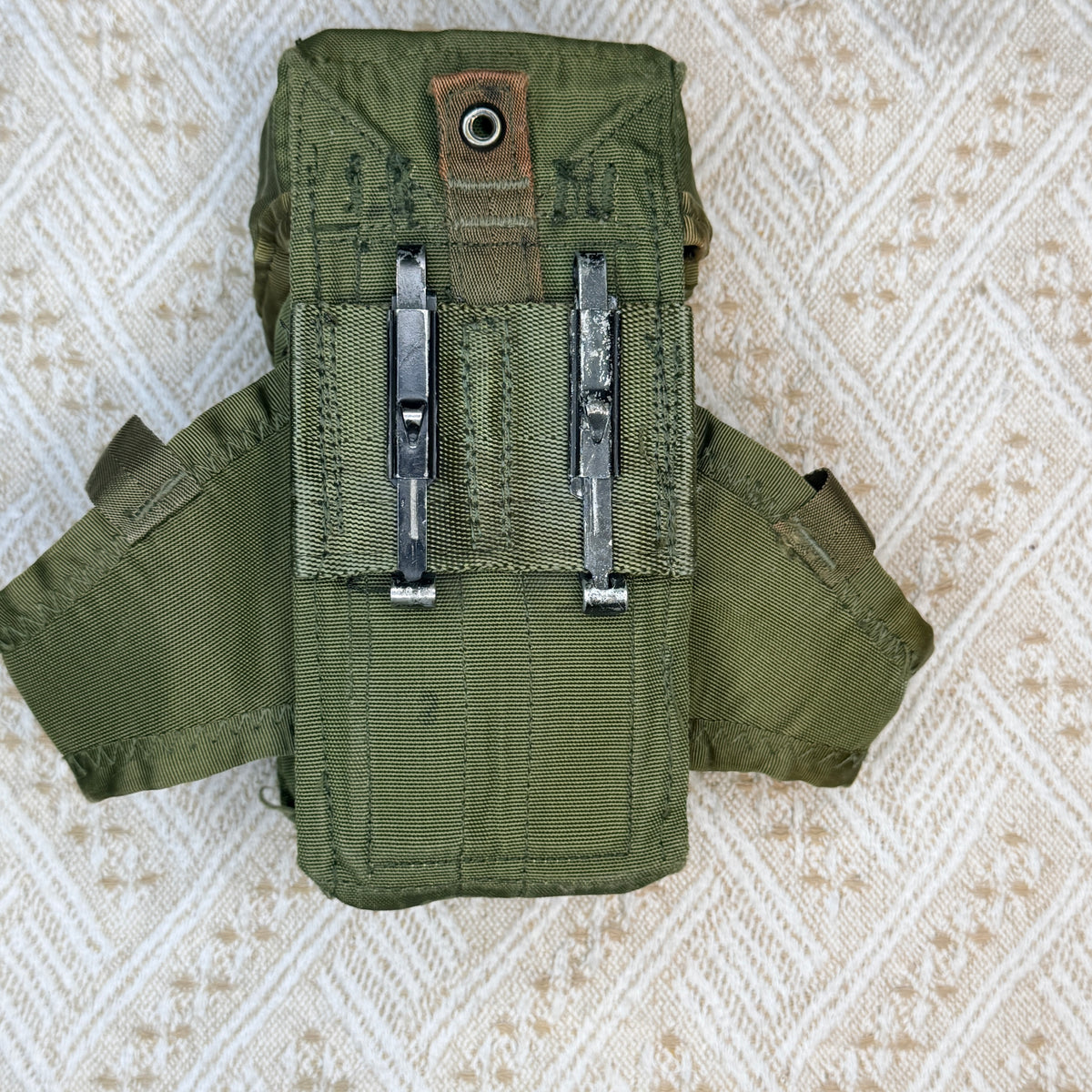 USGI OD Green Alice 3 Mag pouch with 2 grenade pouches