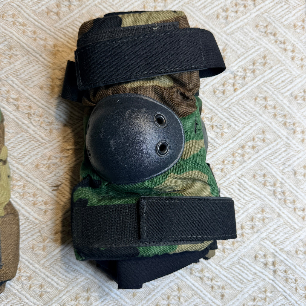 USGI Woodland Elbow Pads