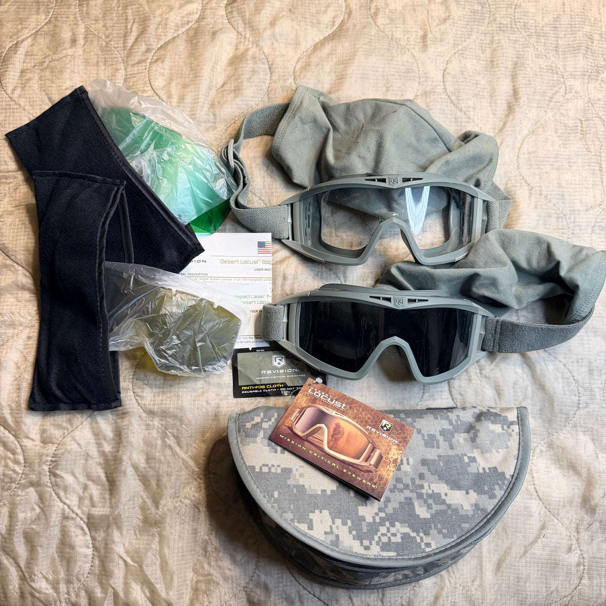 Locus Revision Goggles with ACU storage case