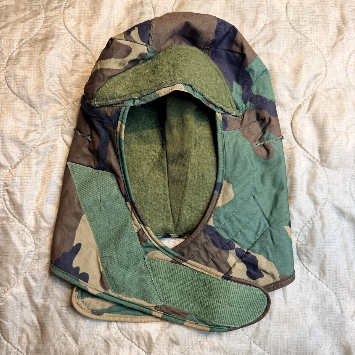 US Military Class 2 Cap Cold Weather Insulated Helmet Liner - USED